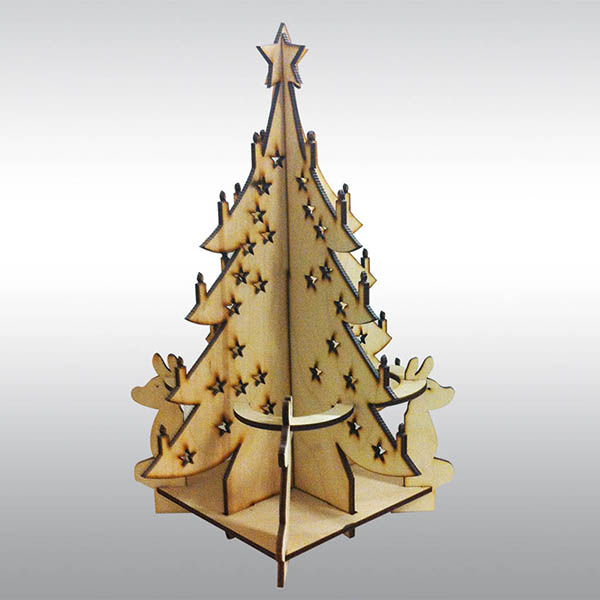 Gadget albero di natale in legno